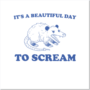 Screaming Possum Posters and Art